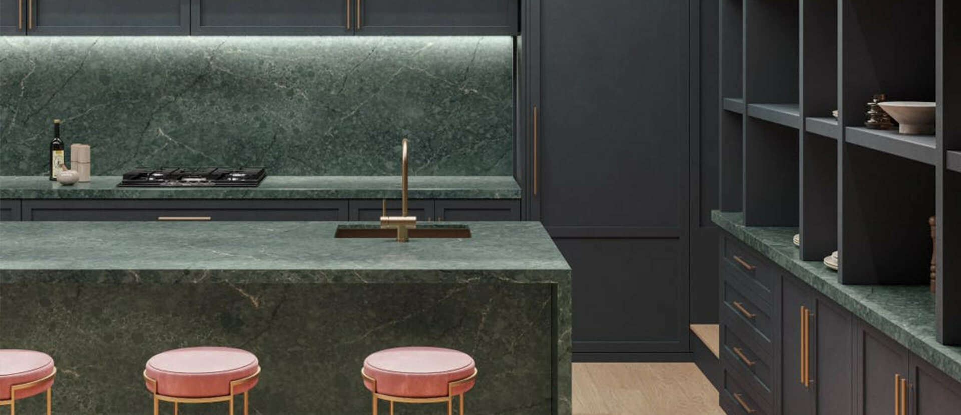 Silestone Jardin Emerald - Sigvartsen Steinindustri