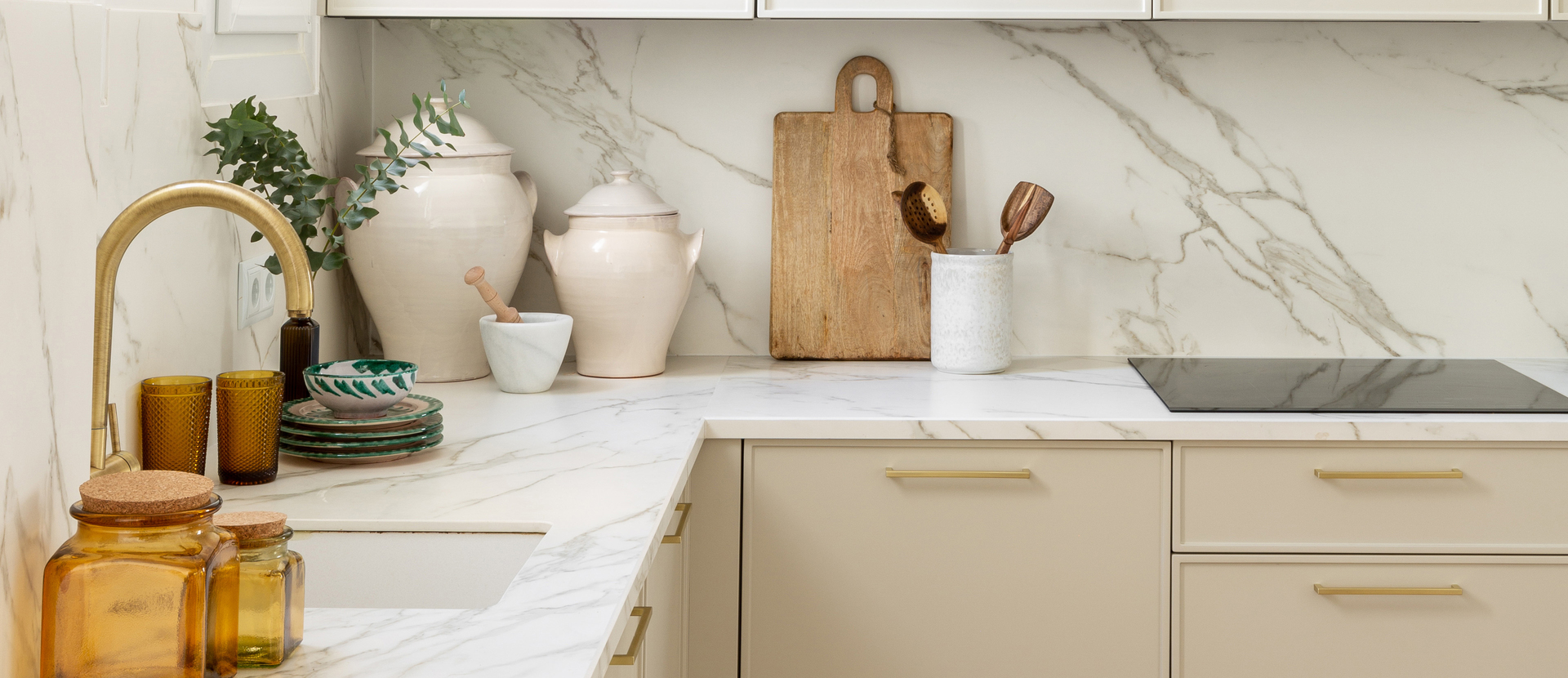 Neolith Calacatta Sigvartsen Benkeplater